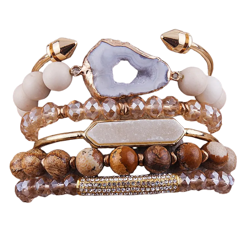 Agate Stone Bracelet Coco & Dee