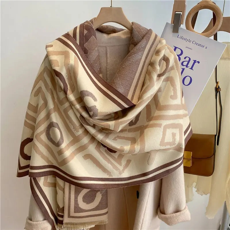 Atari Luxury Cashmere Shawl Coco & Dee