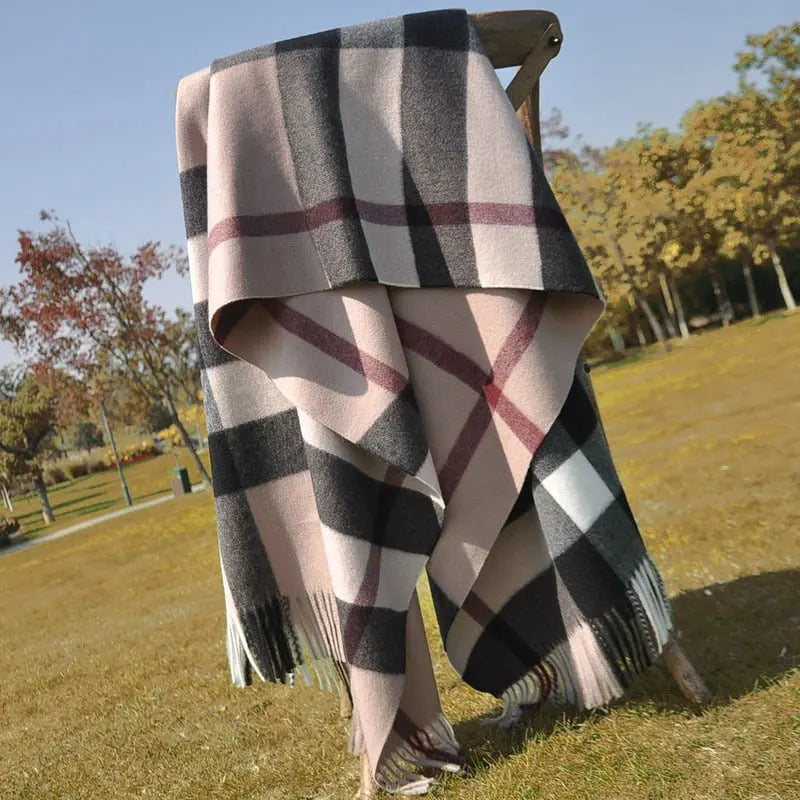 Berry Cashmere Shawl Coco & Dee