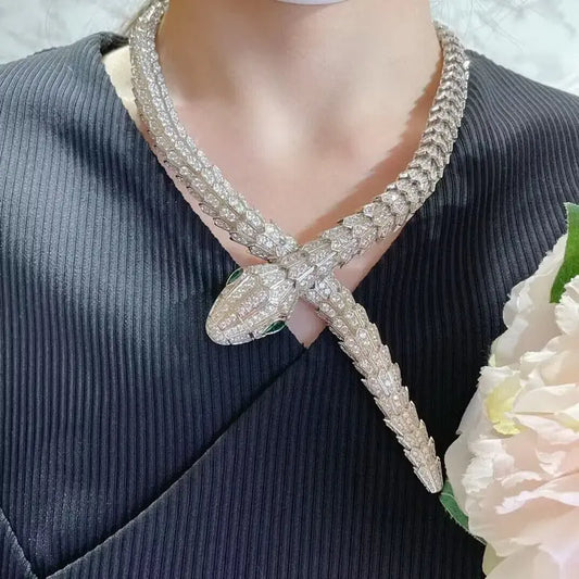 Designer Snake Jewelry Set