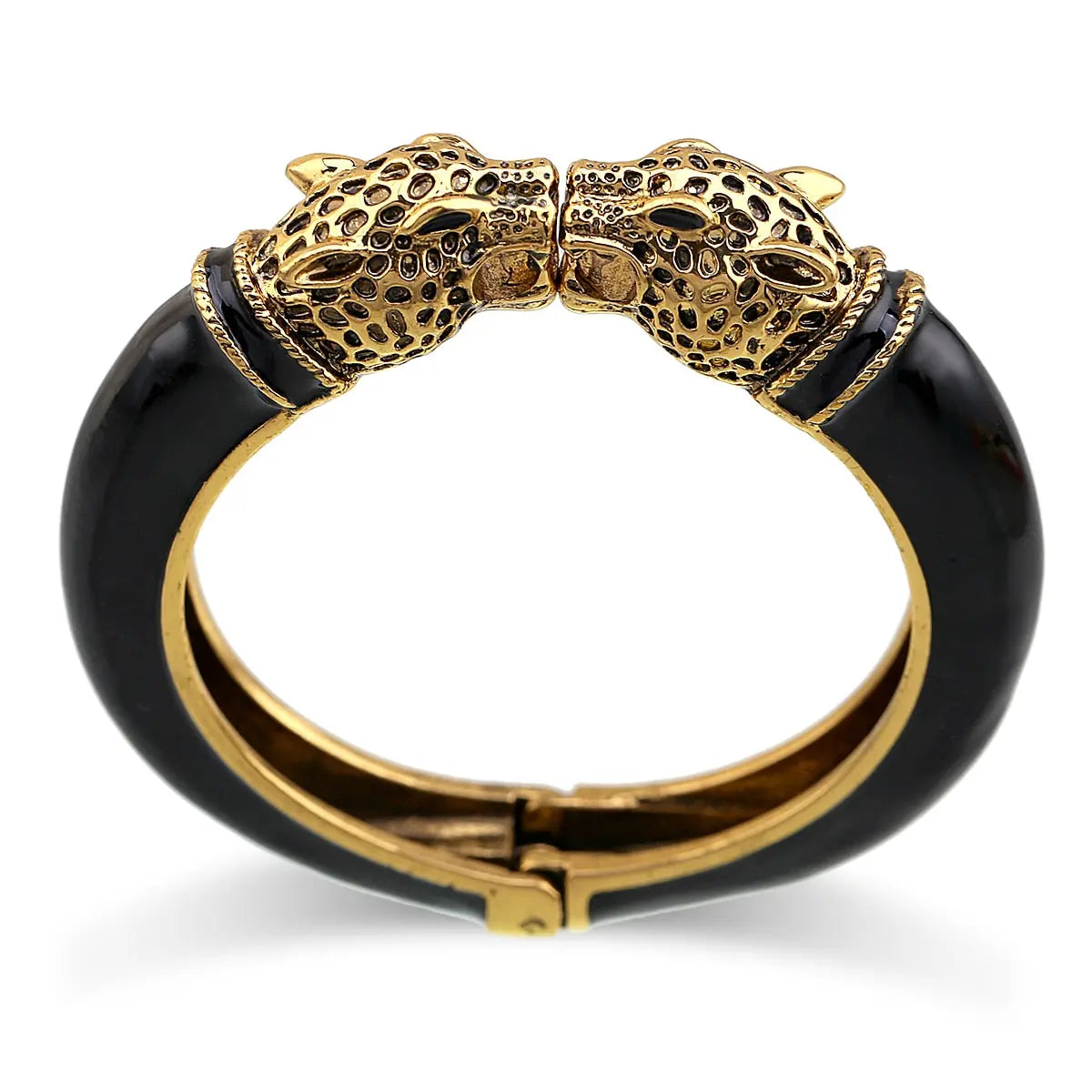 Double Leopard Bangle