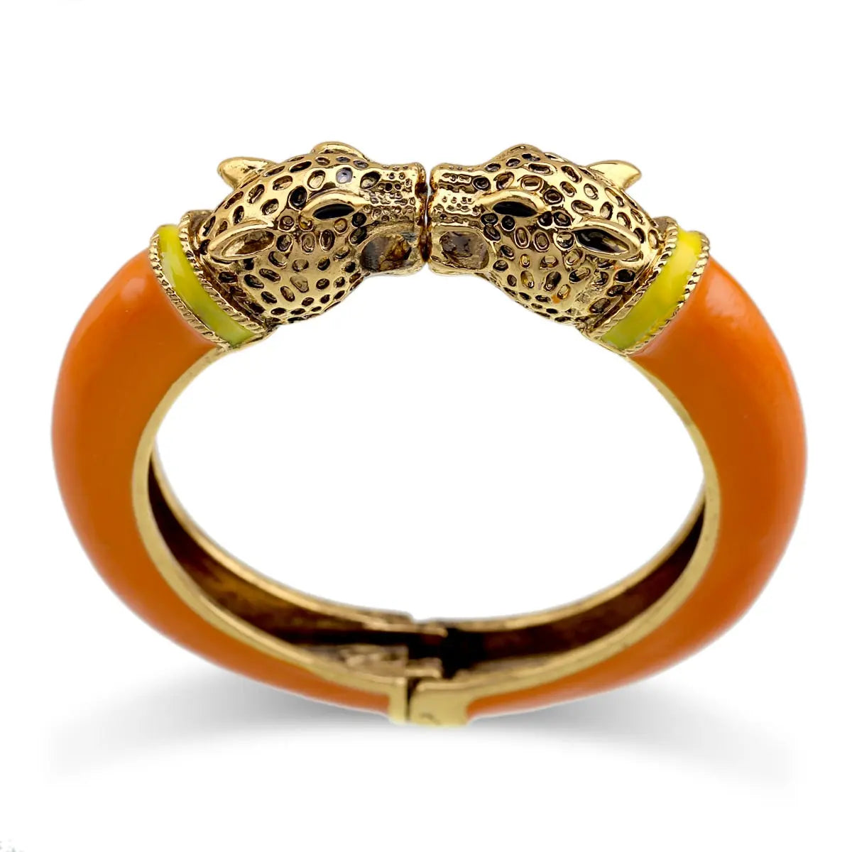 Double Leopard Bangle