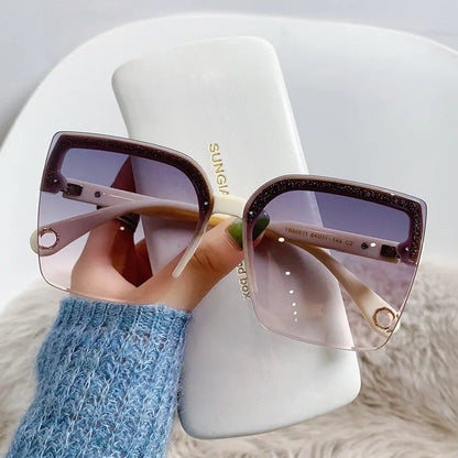 Fashion Rimless Sunglasses Coco & Dee