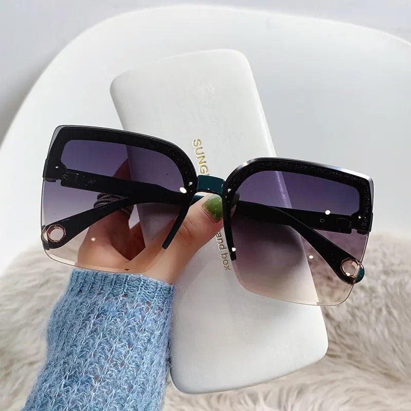 Fashion Rimless Sunglasses Coco & Dee