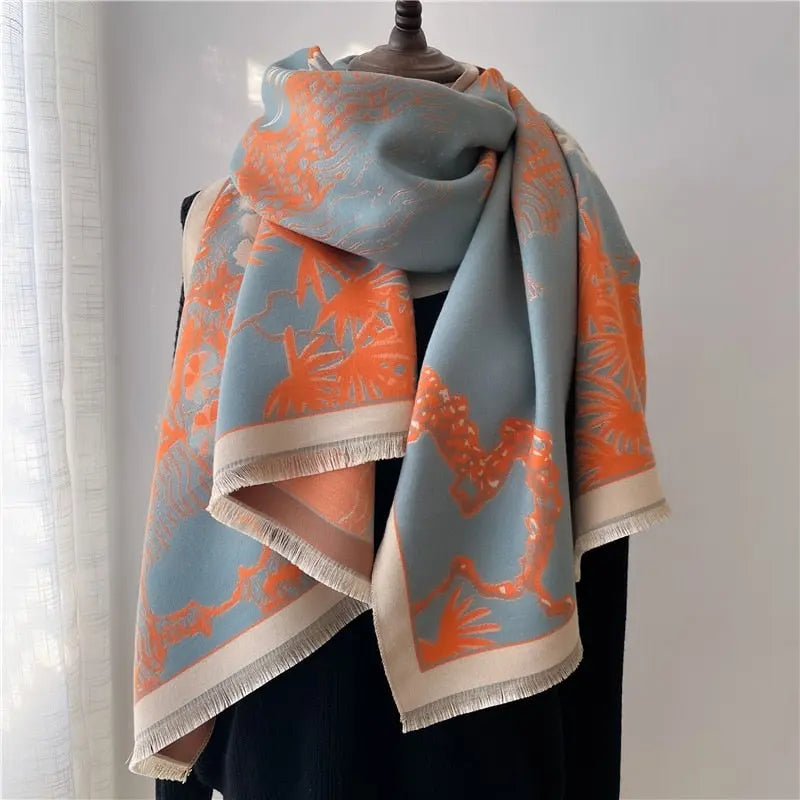 Floral Print Shawl Coco & Dee