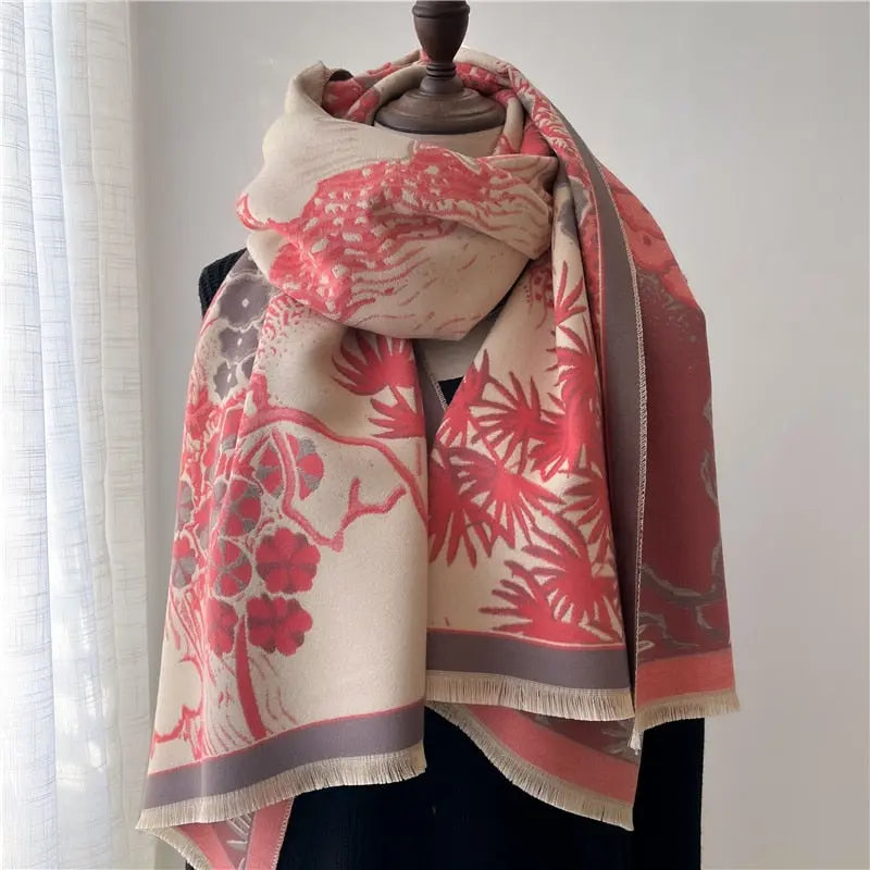 Floral Print Shawl Coco & Dee