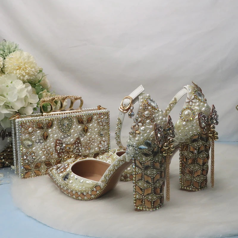 Sharara Shoe & Bag Set