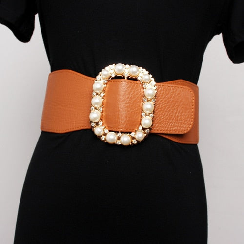 Pearl Buckle Belt Coco & Dee