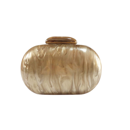 Marble Gold Pearl Clutch Coco & Dee