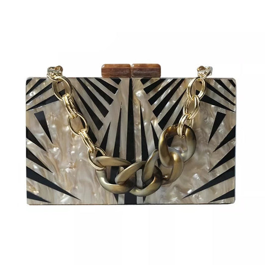 Zebra Clutch Coco & Dee