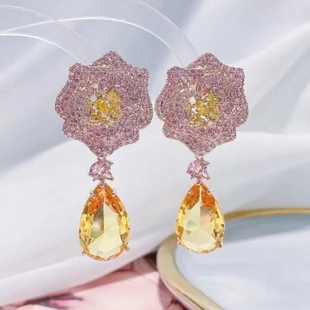 Jane Kelly Flower Earrings Coco & Dee