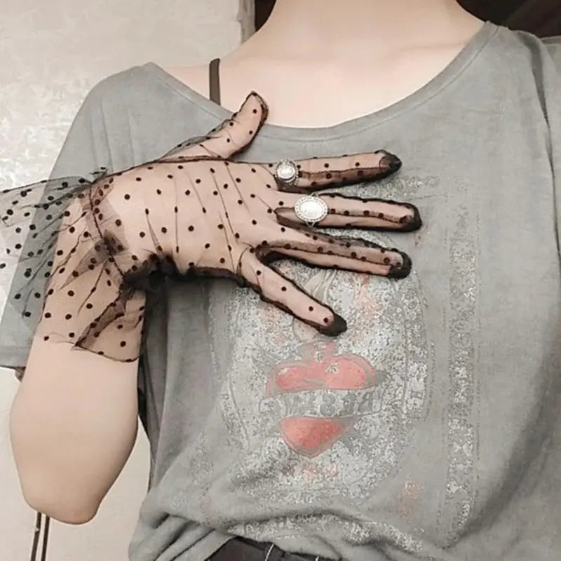 Mesh Fashion Gloves Coco & Dee