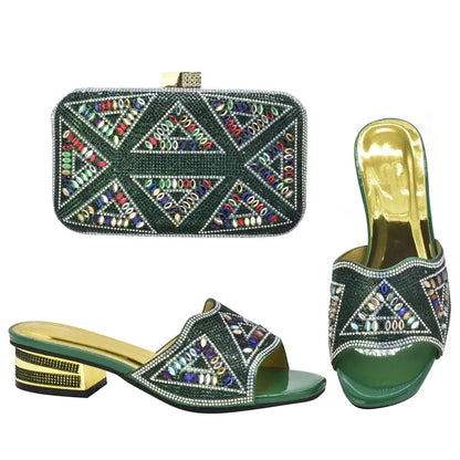 Anisha Shoe & Bag set