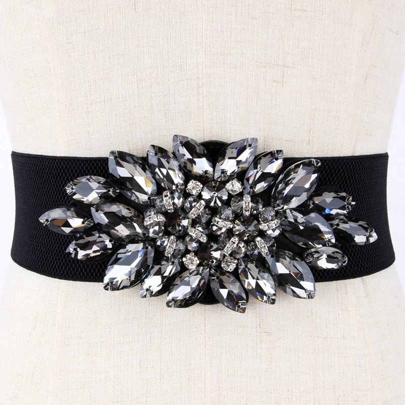 Luxury Rhinestone Belt Coco & Dee