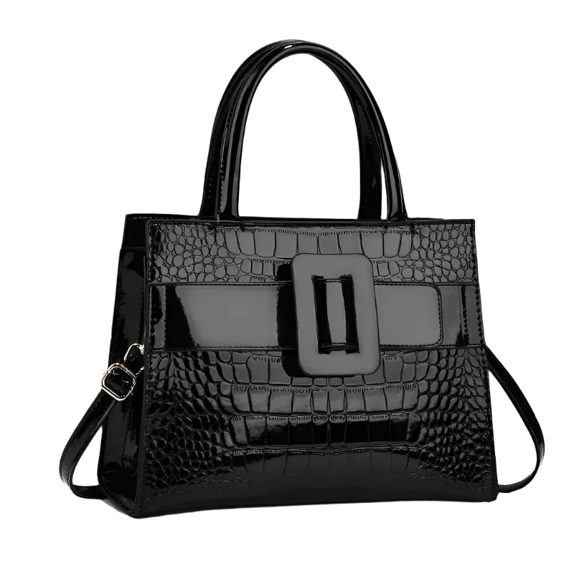 Cecilia Crocodile Tote Bag Coco & Dee