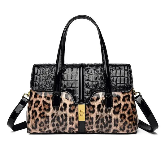 Leopard Print Handbag Coco & Dee