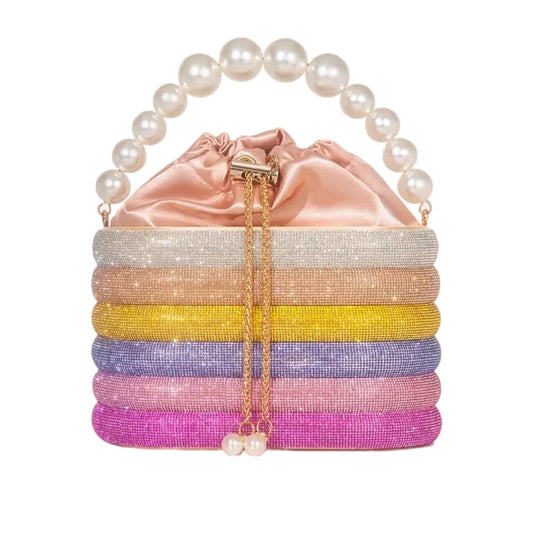 Rainbow Crystal Clutch