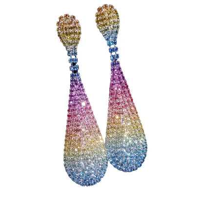 🎁 Rainbow Crystal Earrings (100% off) Coco & Dee