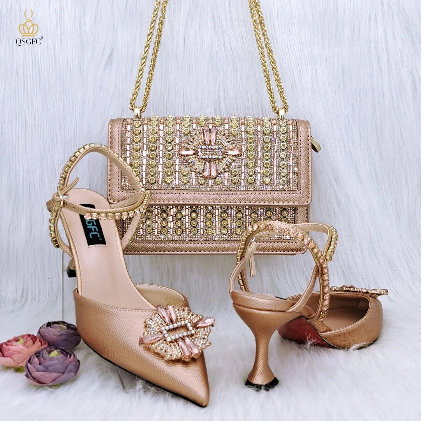 Kavya shoe & Bag Set Coco & Dee