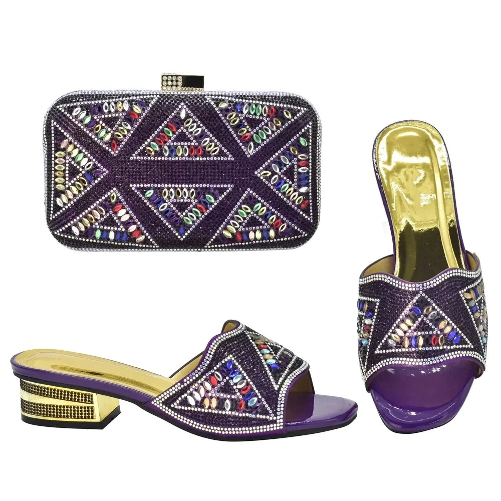 Anisha Shoe & Bag set