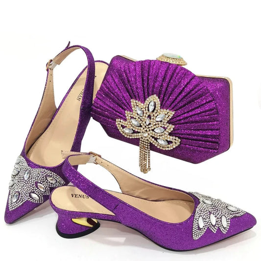 Megha Shoes & Bag Set Coco & Dee