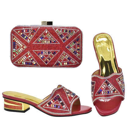 Anisha Shoe & Bag set