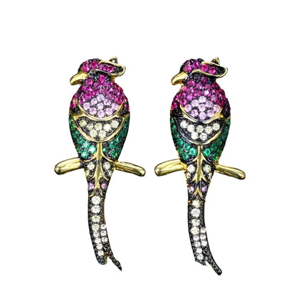 Parrot Stud Earrings Coco & Dee