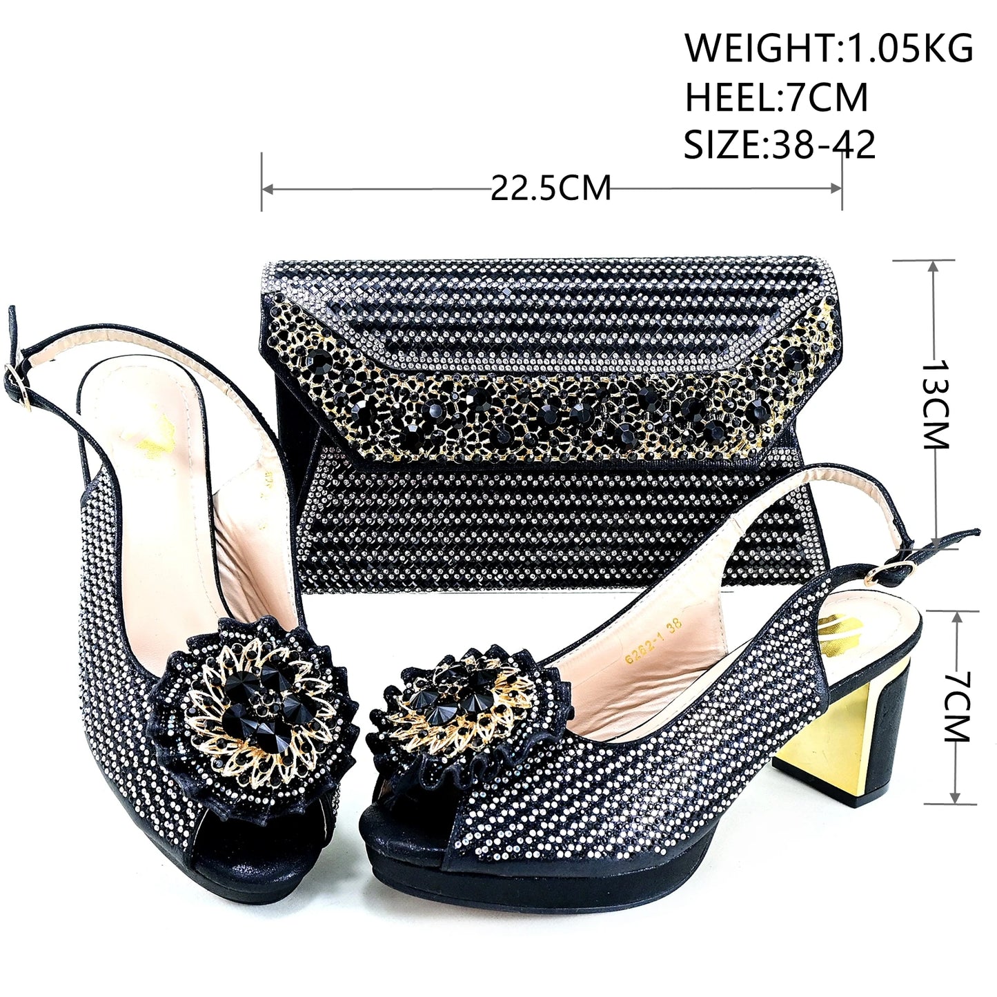 Wahida Shoes & Bag Set Coco & Dee