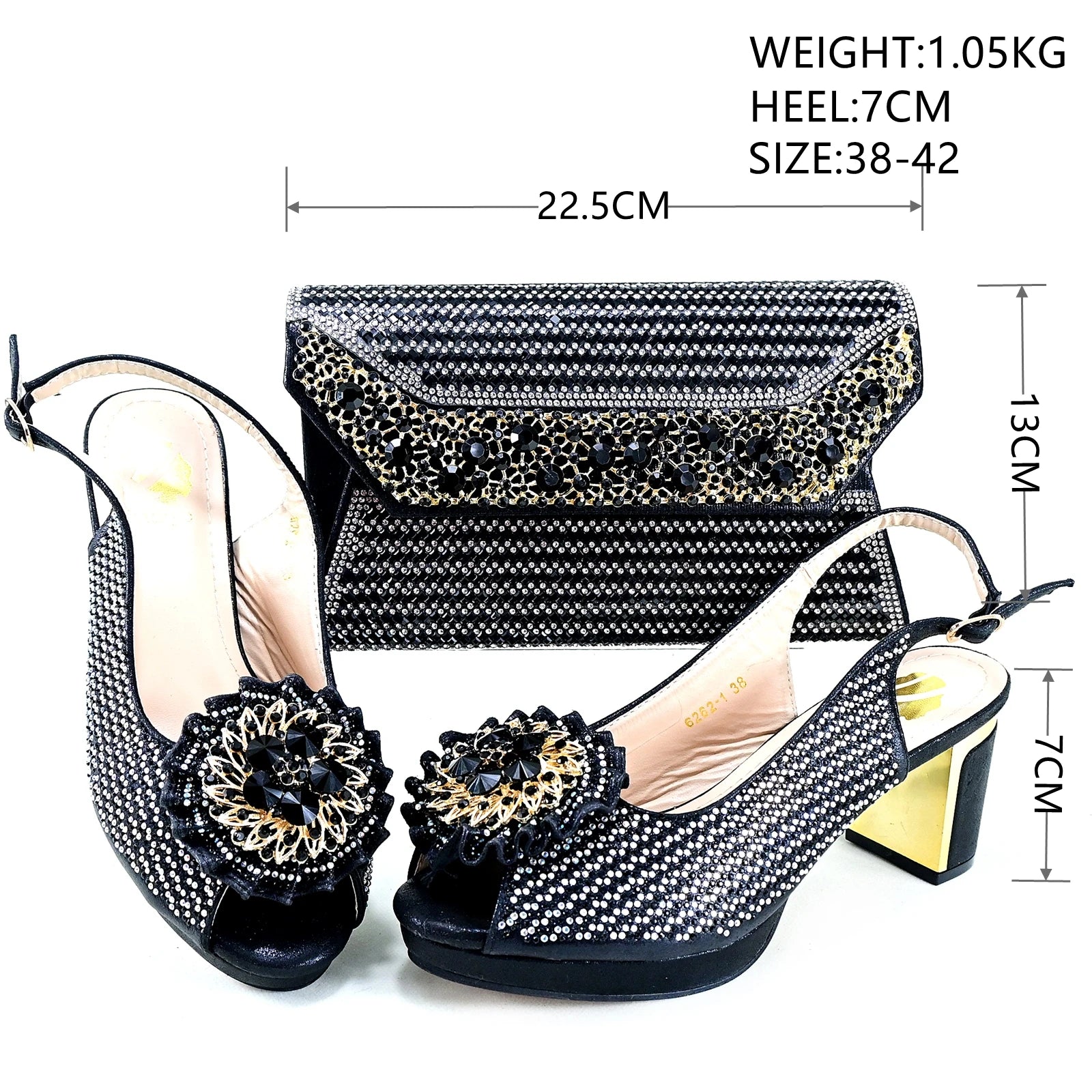 Wahida Shoes & Bag Set Coco & Dee