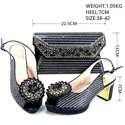 Wahida Shoes & Bag Set Coco & Dee