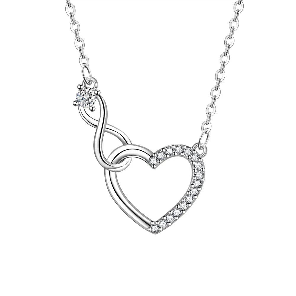 Sterling Silver Heart Necklaces