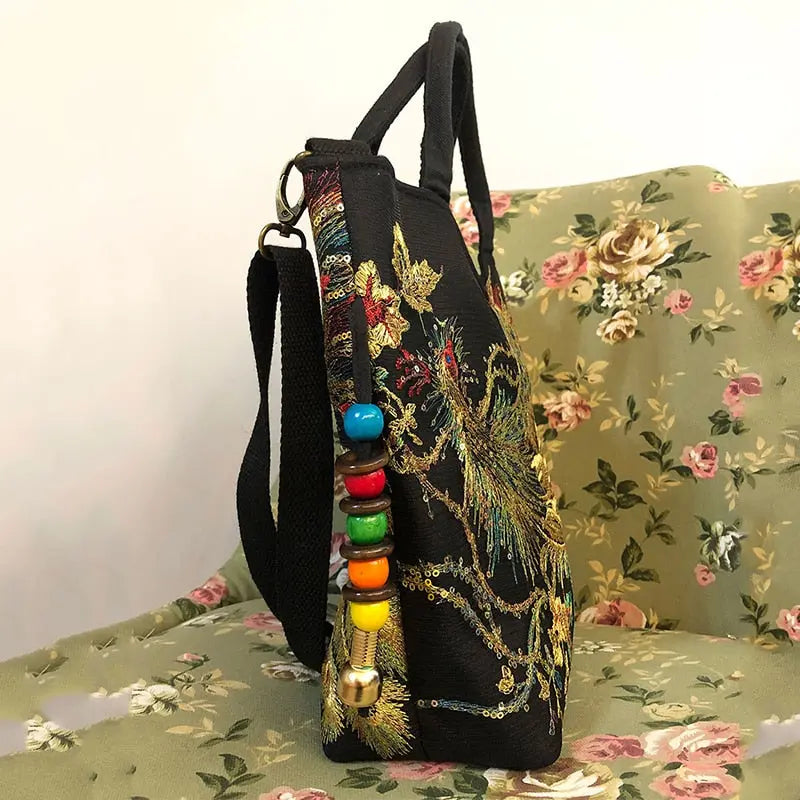 Soho Embroidered Handbag Coco & Dee