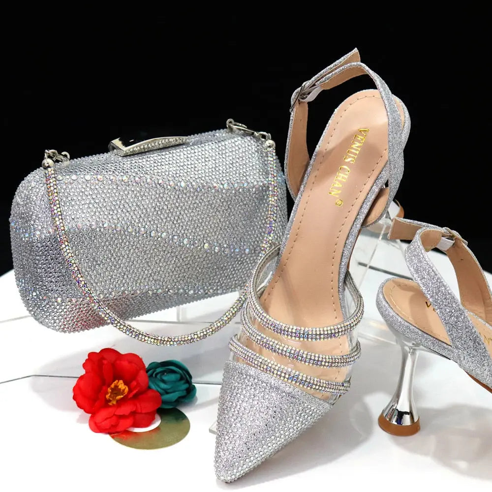 Sparkle Shoe & Bag Set